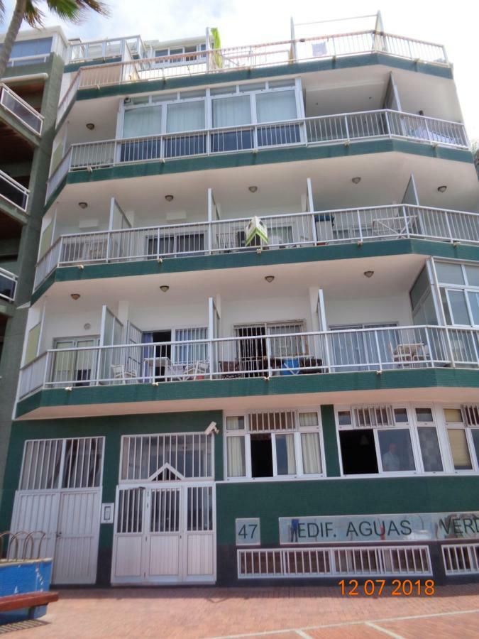 ラスパルマス・デ・グランカナリア1St Line Studio Las Canteras Beach - Wifiアパートメント エクステリア 写真